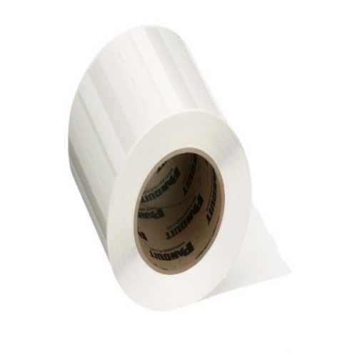 Panduit Turn-Tell® R100X150V1T Turn-Tell, Vinyl, White, 2500 Lbls, TT, 1.5"x1", 0.5"