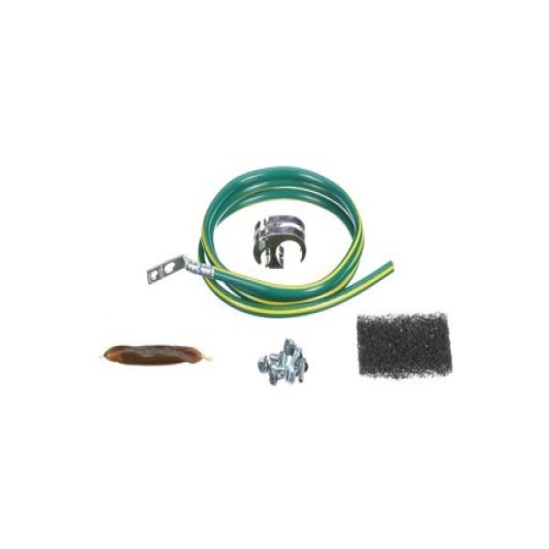 Panduit StructuredGround™ RGCBNJ660PY Equipment Bonding Jumper, Green/Yellow, 6 AWG