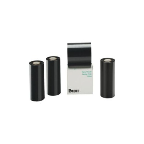 Panduit RMEH2BL Thermal Transfer Ribbon, Wax/Resin, Black, 2.5", PK1