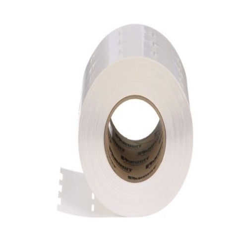 Panduit S200X150VATY Self-Lam, Vinyl, White, 5000 Lbls, TT, 1.5"x2", 0.5" PO H