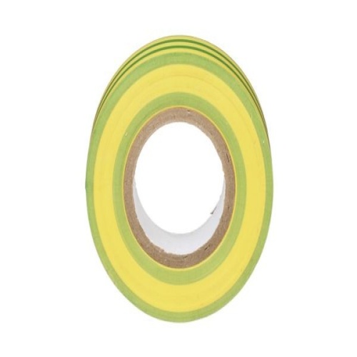 Panduit ST15-075-66GRYL StrongHold™ ST15-075-66GRYL Electrical Tape, YL/GN, PVC, Gen Purpose, .75", PK10