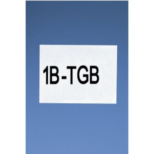 Panduit T100X000YW1 Continuous Tape, Super-Tack Polyester, Red, TT, 1", RL1