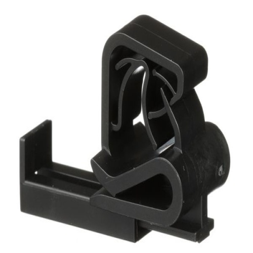 Panduit UCCPU-C130 UCCPU-C130 Edge Clip, Parallel, Cable Up, Black, UV Acetal, PK100