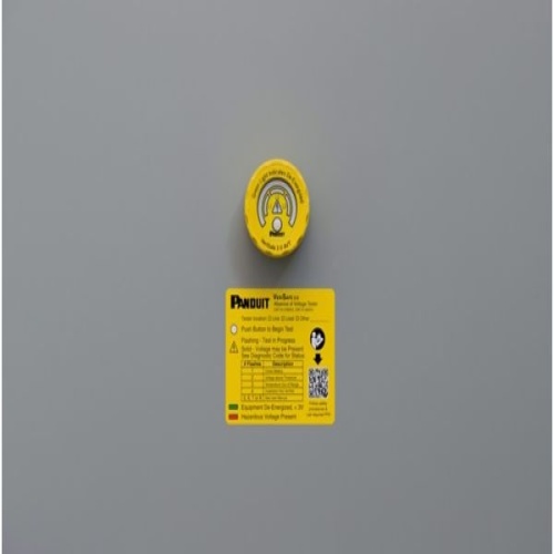 Panduit VeriSafe 2.0 Replc Labels,1 Faceplate,1 Instruction