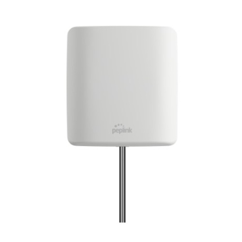 Peplink ANT-IOT-20G-S-W-16 MIMO Antenna Threaded Bolt-White-IP68-16' Cables-2 LTE (SMA M)-1 GPS (QMA M)