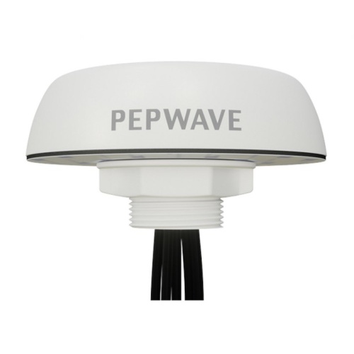 Peplink ANT-MB-22G-S-B-6 MIMO Antenna Threaded Bolt-Black-IP68-6' Cables-2 LTE (SMA M)-2 WiFi (RP SMA M)-1 GPS (SMA M)