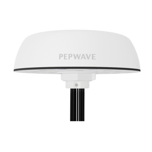 Peplink ANT-MB-42G-S-W-6 MIMO Antenna Threaded Bolt-White-IP68-6' Cables-4 LTE (SMA M)-2 WiFi (RP SMA M)-1 GPS (SMA M)