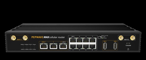 Peplink MAX-HD4-MBX-LTEA-R-T Pepwave MAX HD4 MBX LTE-A Cellular Router
