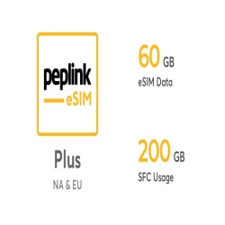 Peplink SFC-CN-S-C Peplink NA & EU eSIM Data - Plus