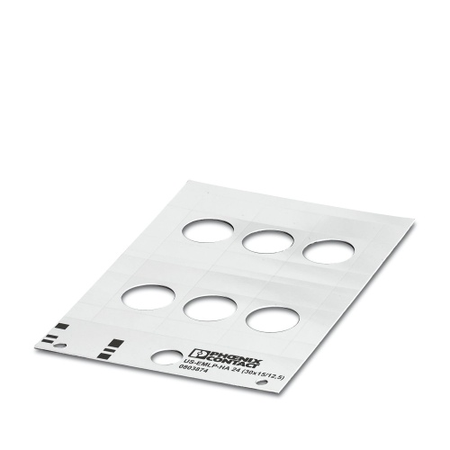 Phoenix Contact 0803874 Plastic label US-EMLP-HA 24 (30X15/12,5)