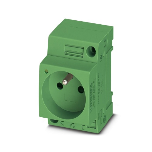 Phoenix Contact 0804019 Socket EO-E/UT/SH/LED/GN