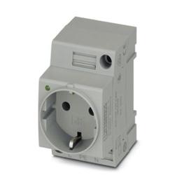 Phoenix Contact 0804026 EO-CF/UT/LED gray ,CuZn37,PA Socket