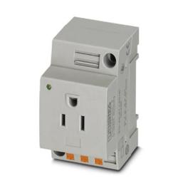 Phoenix Contact 0804168 EO-AB/PT/LED/15 gray ,CuZn37,PA Socket