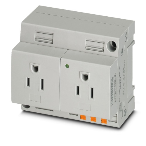 Phoenix Contact 0804177 Double socket EO-AB/PT/LED/DUO/15