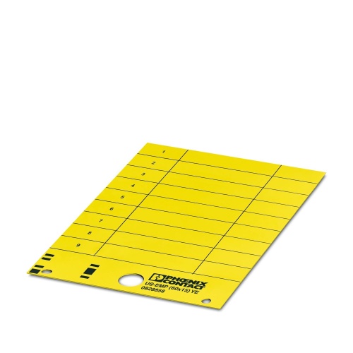 Phoenix Contact 0828856 Snap-in markers US-EMP (60X15) YE