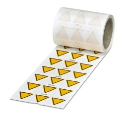 Phoenix Contact 0830429 Warning label unprinted adhesive, Color: yellow/black