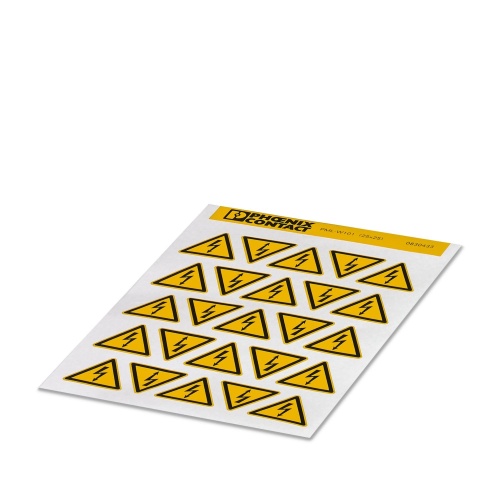 Phoenix Contact 0830433 Warning label PML-W101 (25X25)