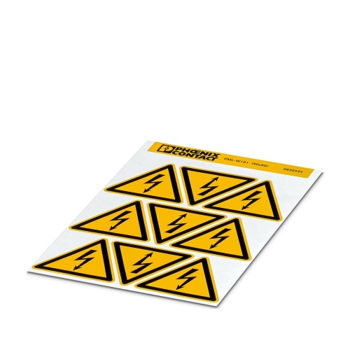 Phoenix Contact 0830434 Warning label PML-W101 (50X50)