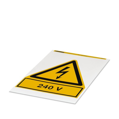 Phoenix Contact 0830450 Warning label PML-W205 (200X200)