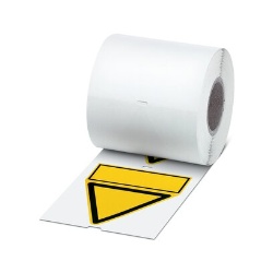 Phoenix Contact 0830453 Warning label unprinted adhesive, Color: yellow/black