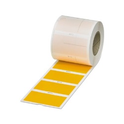 Phoenix Contact 0830459 Warning label unprinted adhesive, Color: yellow