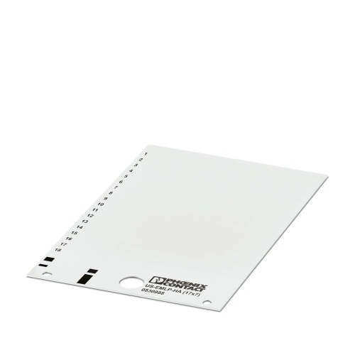 Phoenix Contact 0830988 Plastic label US-EMLP-HA (17X7)