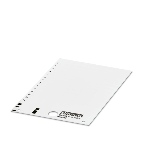 Phoenix Contact 0830989 Plastic label US-EMLP-HA (20X9)