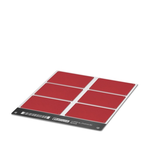 Phoenix Contact 0831638 Device marker LS-EMSP-AL (75,6X54) RD