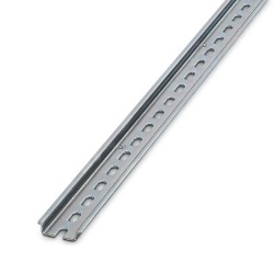 Phoenix Contact NS 35/ 7,5 WH PERF 2000MM VPE 10 - DIN rail perforated - 0843116