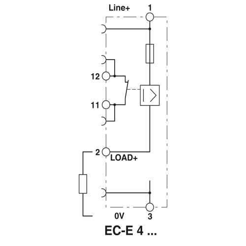 Phoenix Contact 0903034 Electronic circuit breaker EC-E4 3A