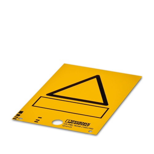 Phoenix Contact 1014133 Warning label US-PML-W200 (100X100)