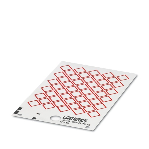 Phoenix Contact 1014287 Hazardous substances label US-PML-GHS100 (13X13)