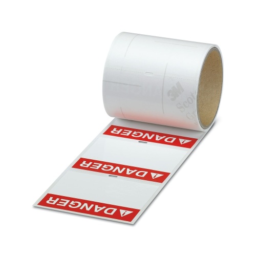 Phoenix Contact 1016507 Instruction label PML-W501 (100X48)R WH-RD