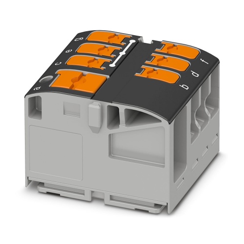 Phoenix Contact 1019588 Distribution block PTVFIX 6/6X2,5 BK
