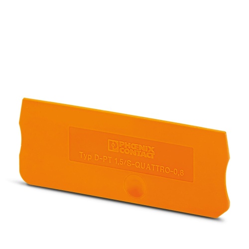 Phoenix Contact 1029591 End cover D-PT 1,5/S-QUATTRO-0,8 OG