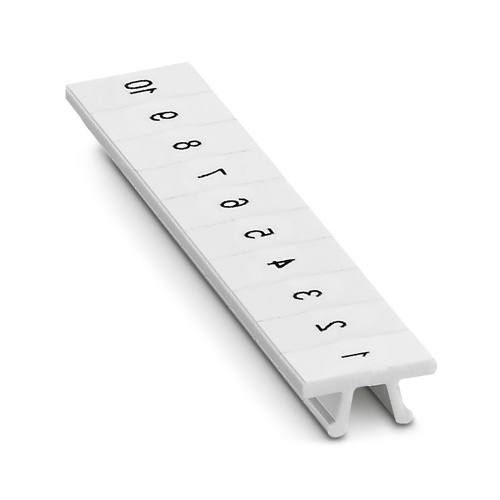 Phoenix Contact 1050017:0001 Zack marker strip ZB 5,LGS:FORTL.ZAHLEN 1-10