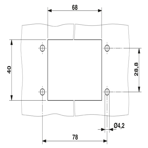 Phoenix Contact 1051226 Docking frame HC-M-B16-DOCK-B