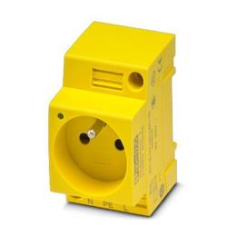 Phoenix Contact 1068076 EO-E/UT/SH/LED/YE yellow ,CuZn37,PA Socket