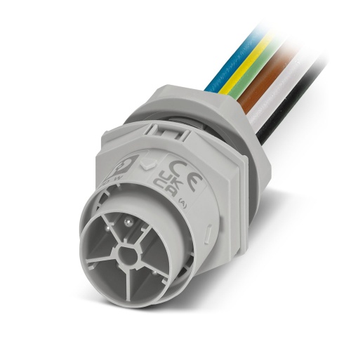 Phoenix Contact 1088704 Panel feed-through IPD W 5P2,5 M 0,5 M25 GY