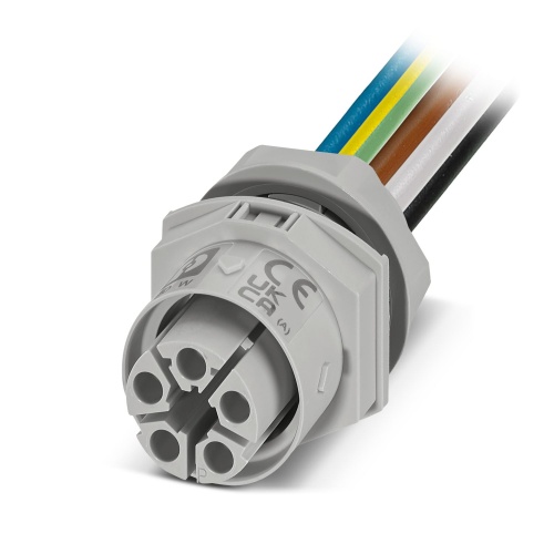 Phoenix Contact 1088705 Panel feed-through IPD W 5P2,5 F 0,5 M25 GY