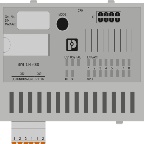 Phoenix Contact 1089134 Industrial Ethernet Switch FL SWITCH 2508 PN