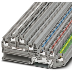 PTIO 1,5/S/5-PE/U-GY/O-WH-BK Phoenix Contact 1099906 Sensor/actuator Terminal Block - PTIO 1,5/S/5-PE/U-GY/O-WH-BK