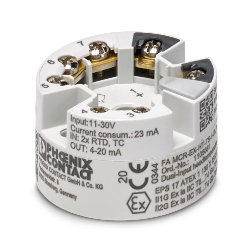 Phoenix Contact 1105681 Head-mounted transducer FA MCR-EX-HT-TS-I-OLP