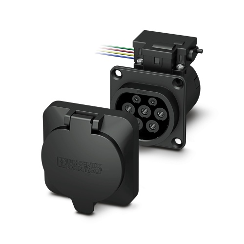 Phoenix Contact 1164417 Infrastructure charging socket EV-T2M3SO12-4P-B-SET