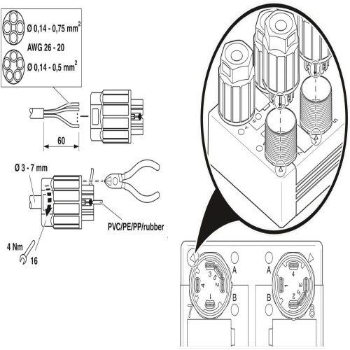 Phoenix Contact 1175449 Distributor box SACB-8/16-L-PT QO