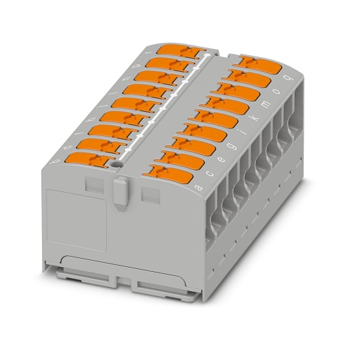 Phoenix Contact 1186867 Distribution block PTVFIX 18X2,5-G GY