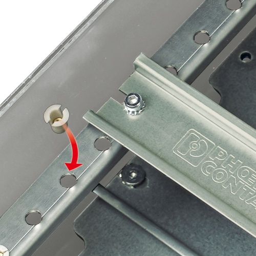 Phoenix Contact 1207695 DIN rail perforated NS 35/15 PERF 1155MM