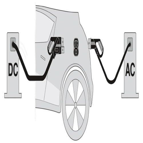 Phoenix Contact 1236308 DC charging cable EV-T1G2CC-DC40A-4,0M10ASBK11