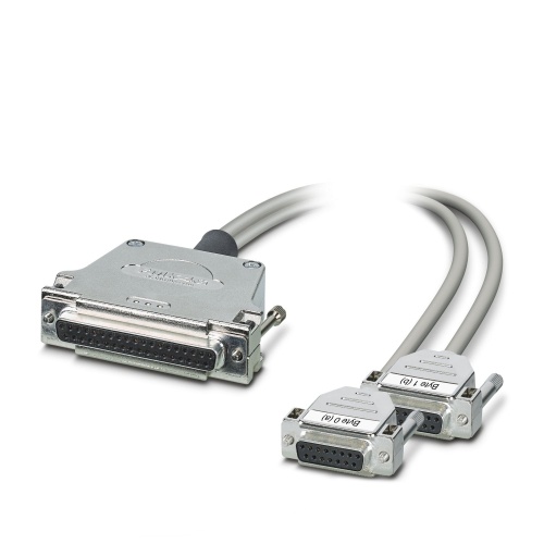 Phoenix Contact 1258833 Cable CABLE-D37F/2XD15F/10M/ETHA