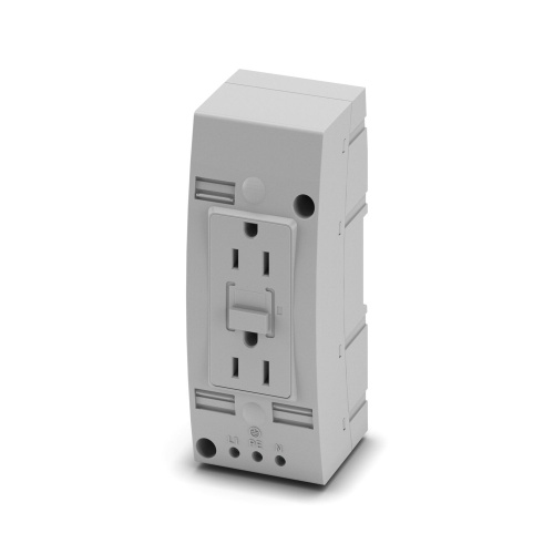 Phoenix Contact 1263628 Double socket EO-AB/UT/LED/DUO/V/GFI/15